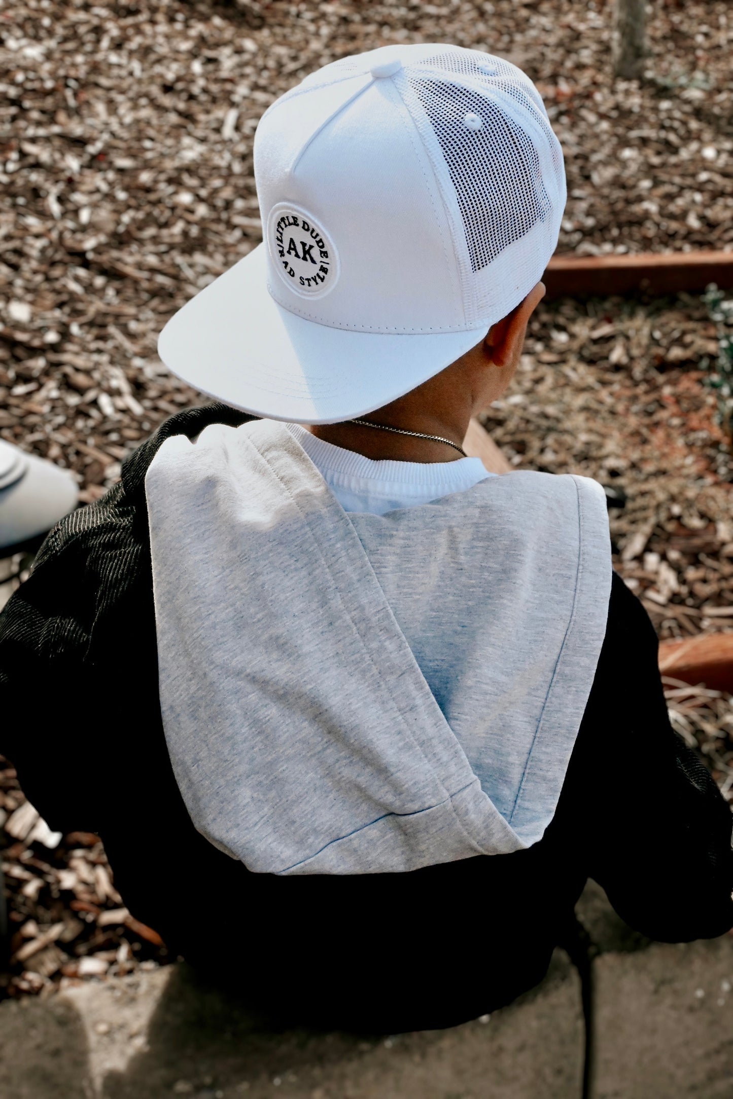 Ak white SnapBack