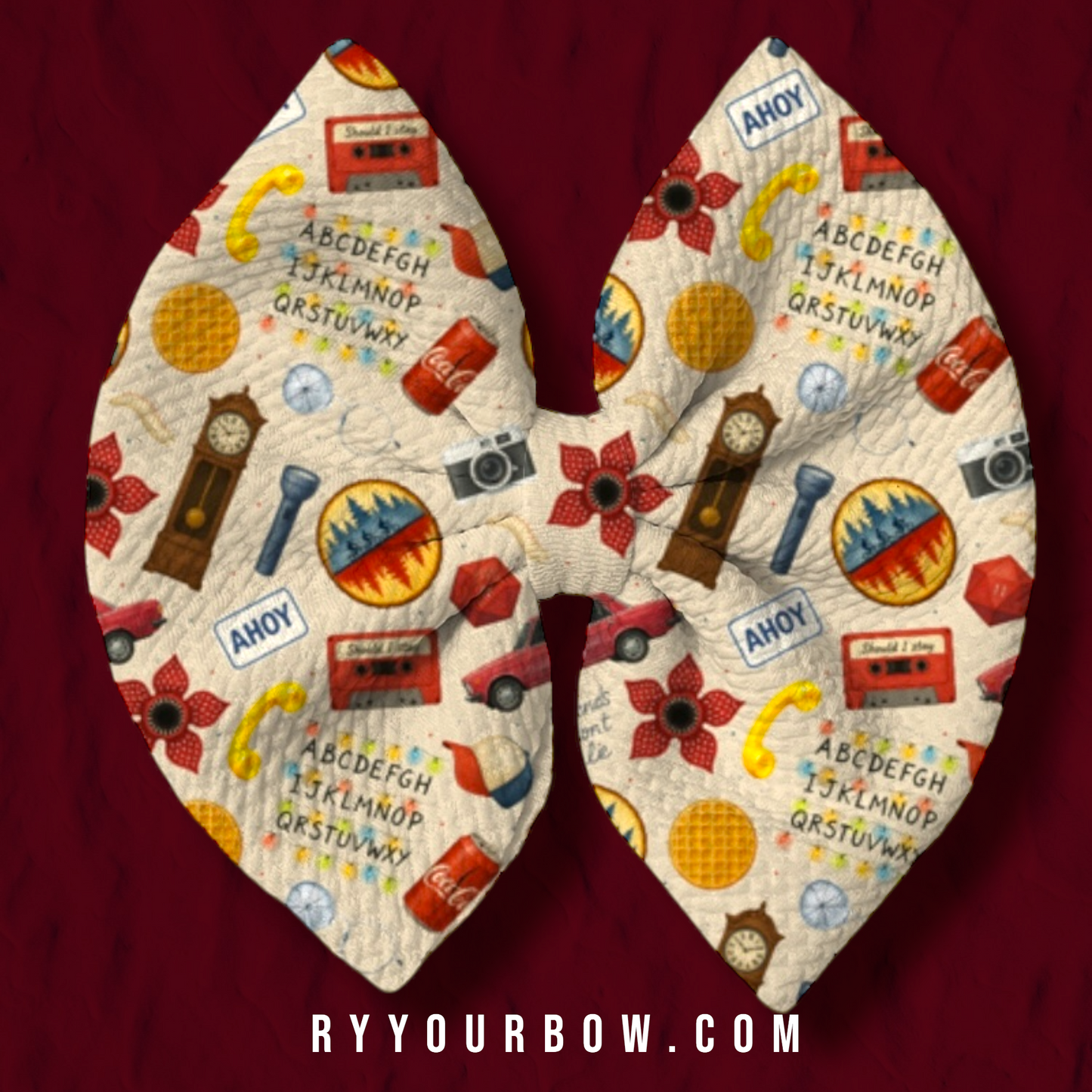 Stranger Things Bow or Headwraps