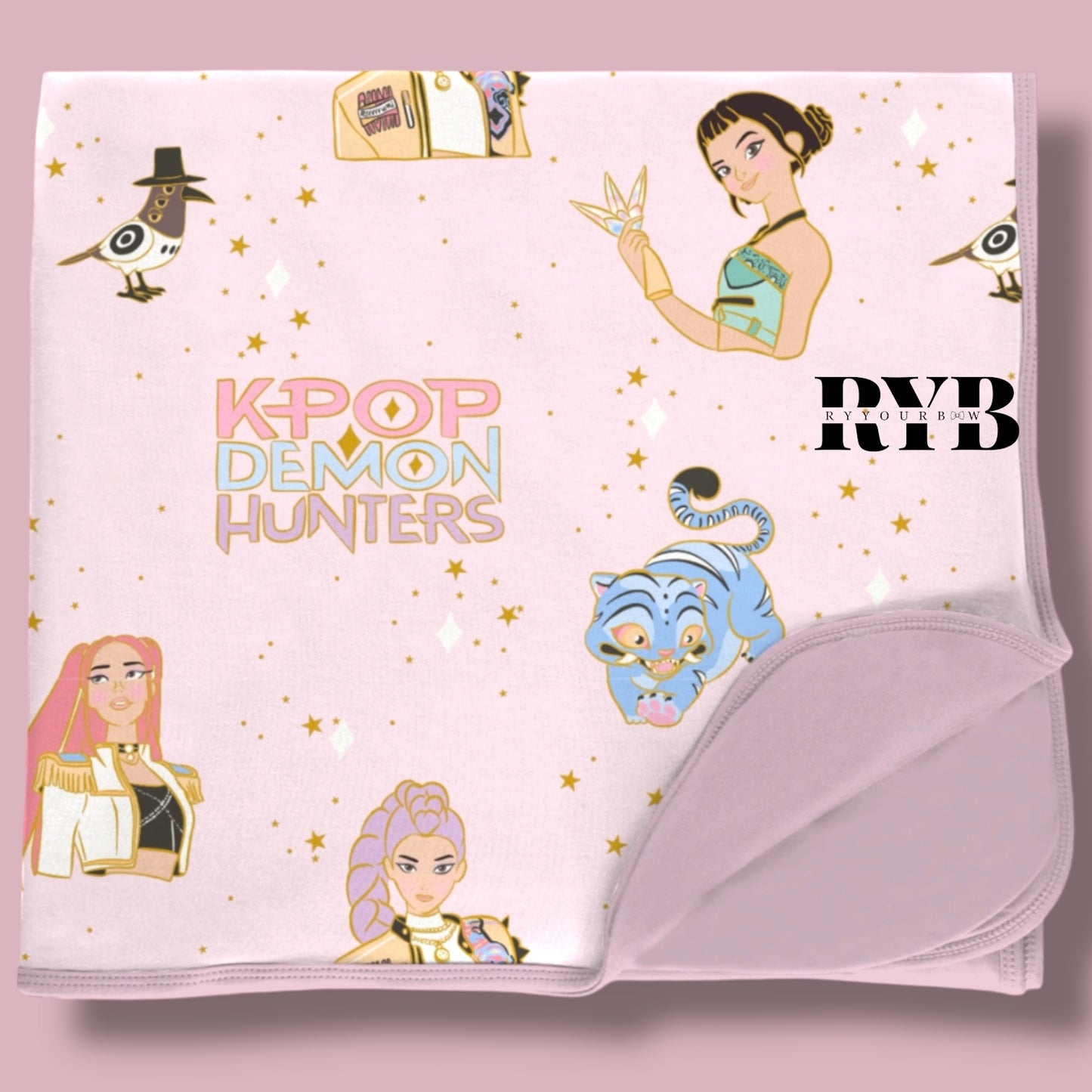 Demon Hunters Double Sided Blanket Pre Order( ARRIVING EARLY DECEMBER )