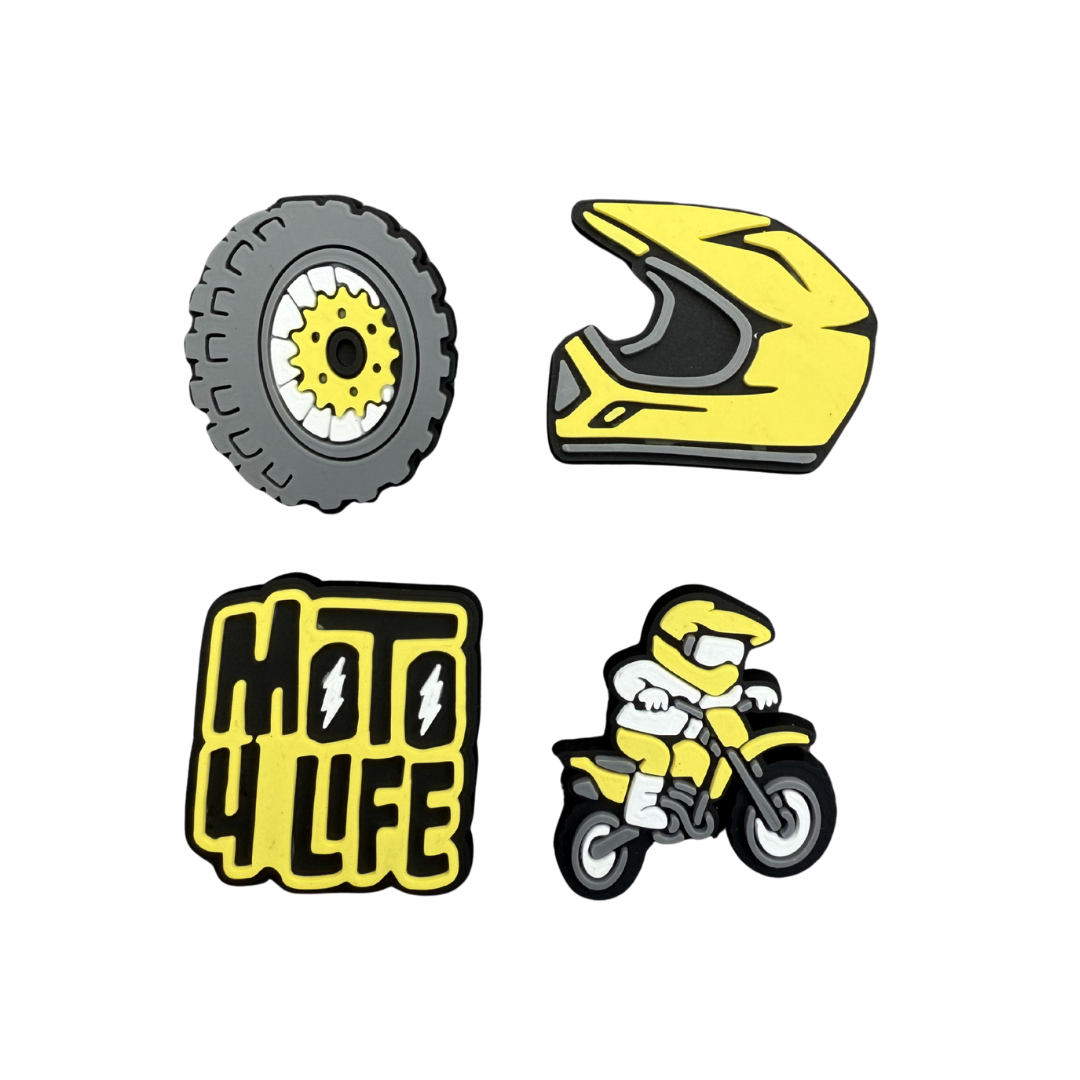 Moto 4 Life Shoe Charms