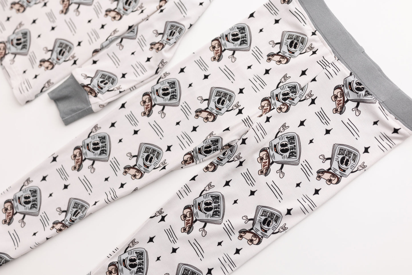 Jesus loves you—2PC AK DREAMERS PJS