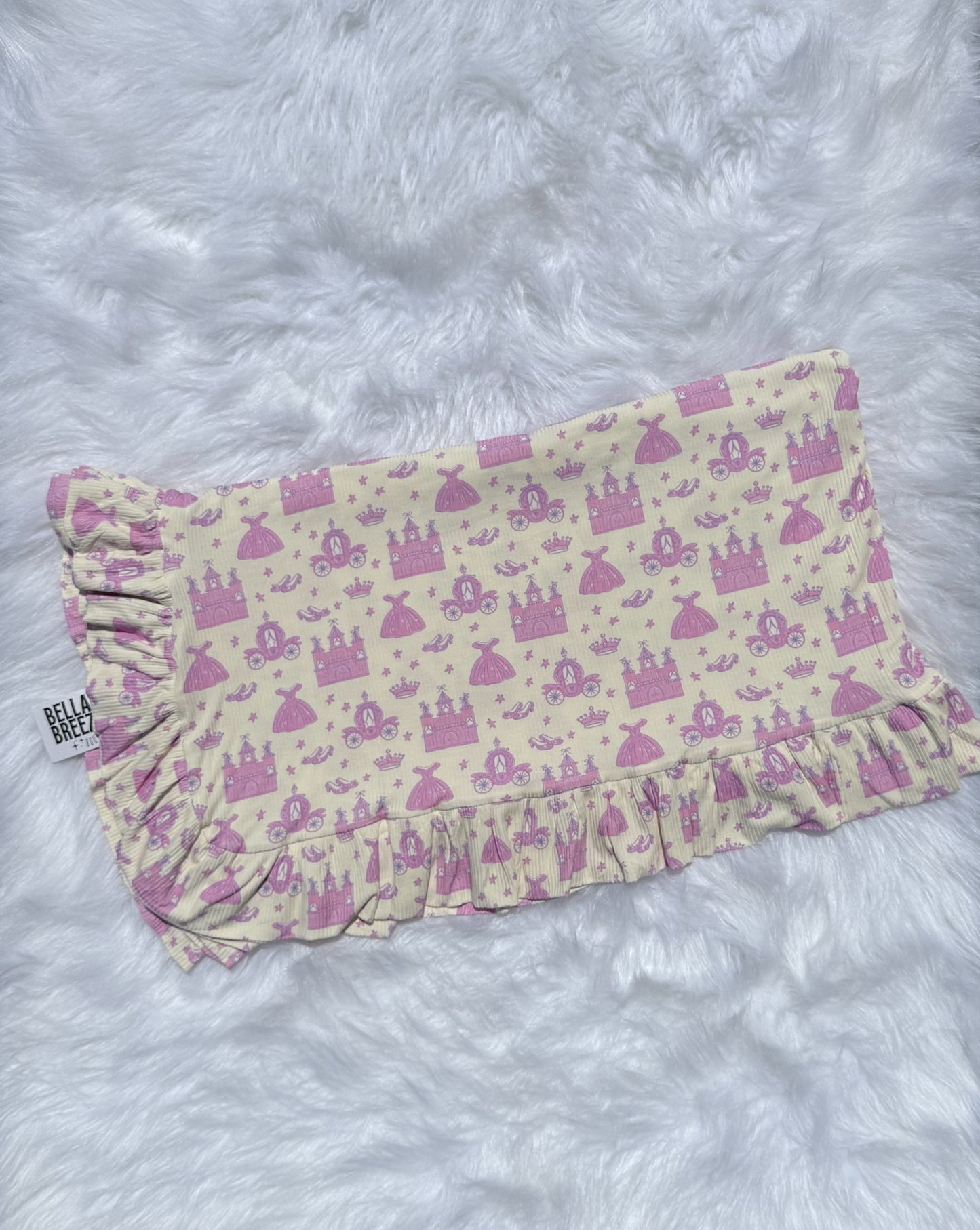 Princess Ruffled Bamboo Blanket