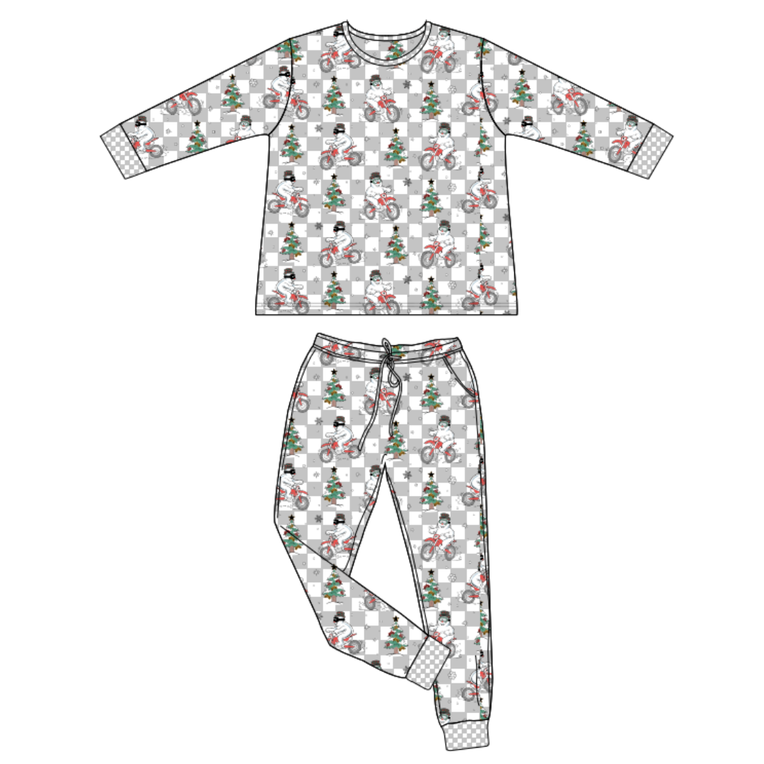 Full Throttle Frosty Adult Pajamas / PREORDER shipping Oct 26 - Nov 9