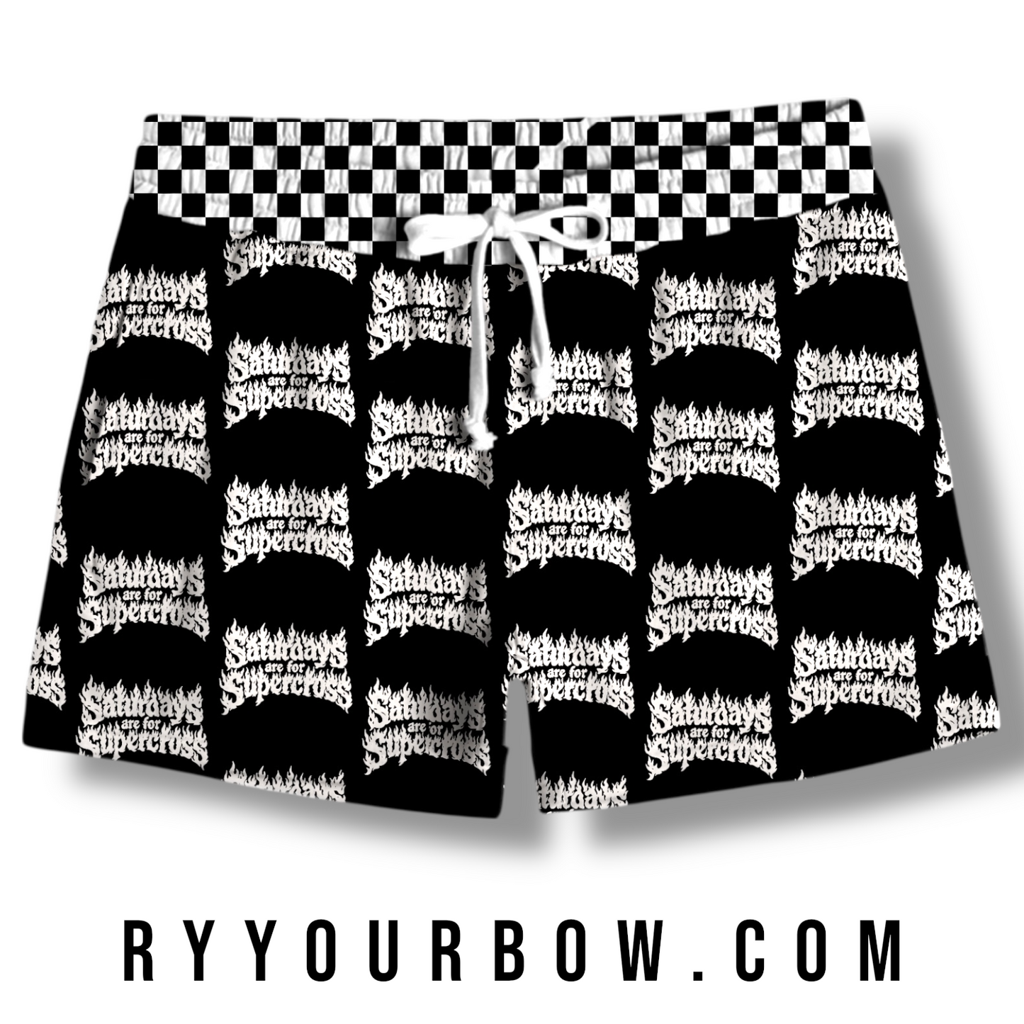 Saturdays Are For Supercross Women’s Shorts *PREORDER*