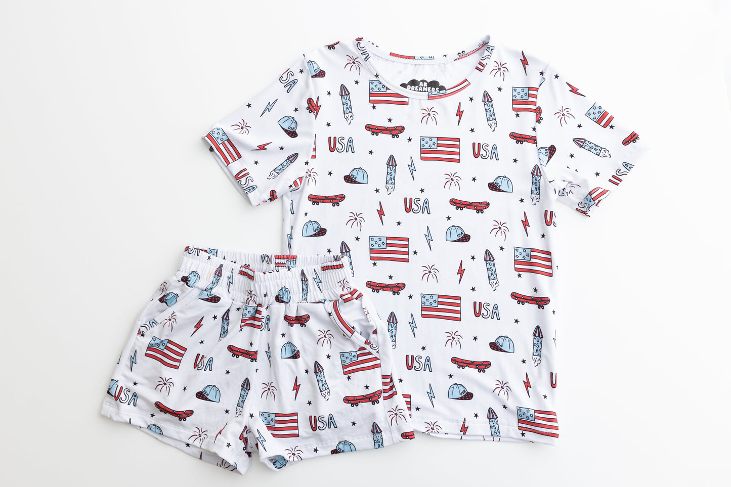 Retro 4OJ daywear bamboo set-