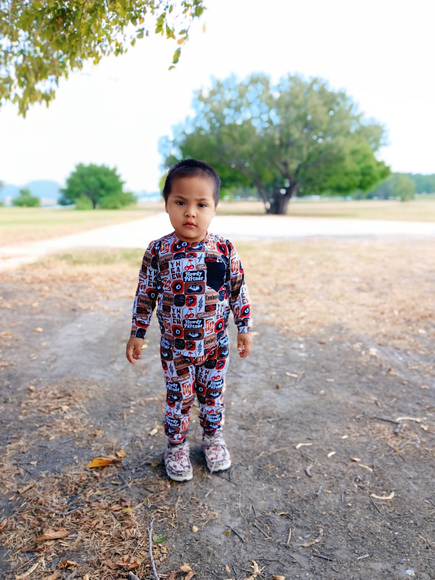 Giddy Up Long Sleeve Set