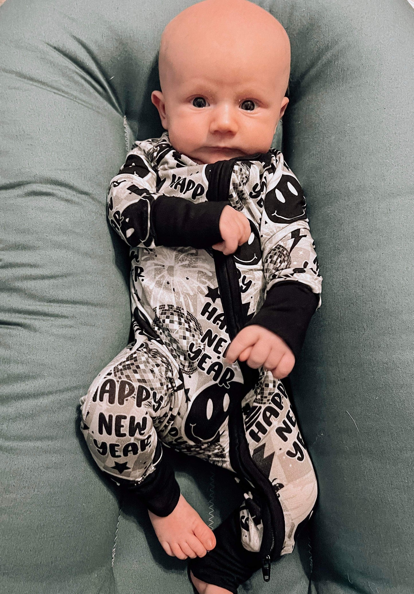 Happy New Year Bamboo Sleeper