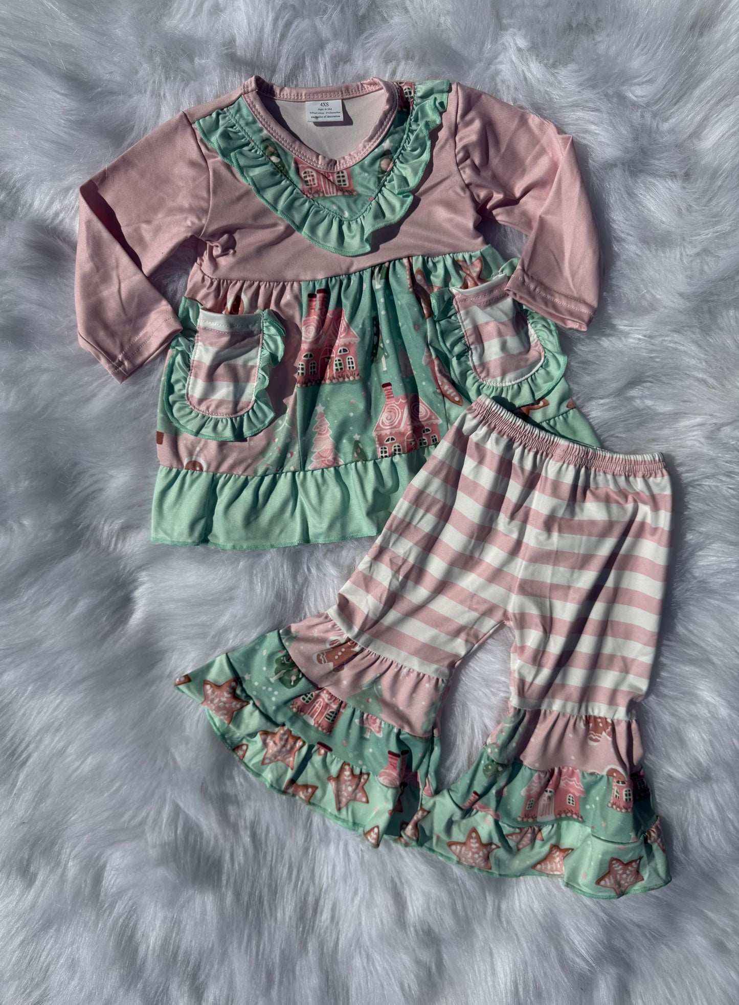 Gingerbread Pant Set