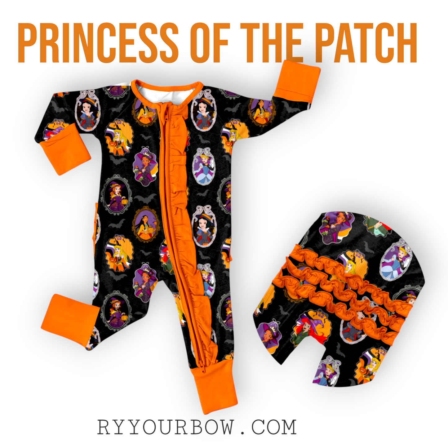 Princess Of The Patch Ruffled Zippy *PREORDER*