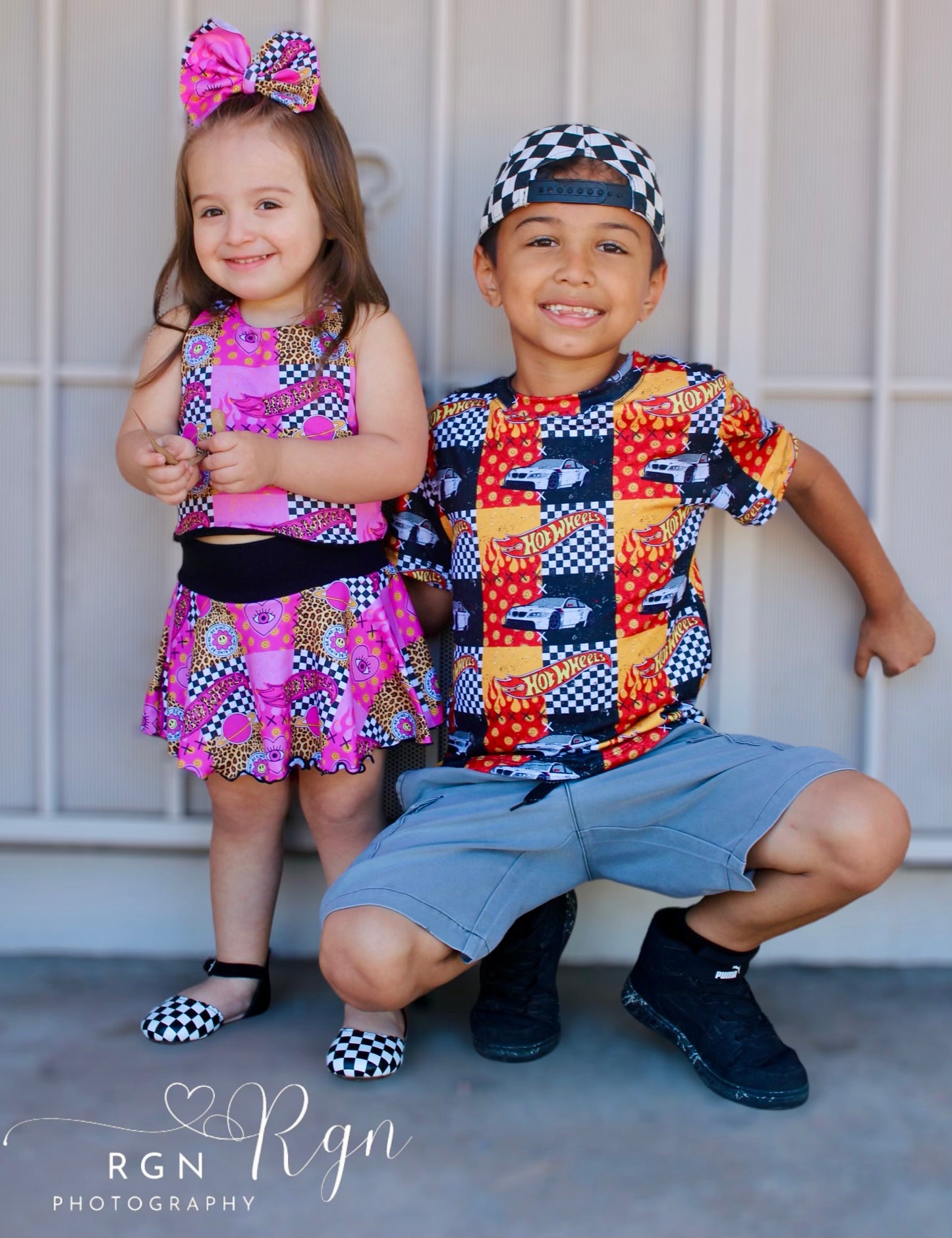 Speed Show Print Bummie Skirt