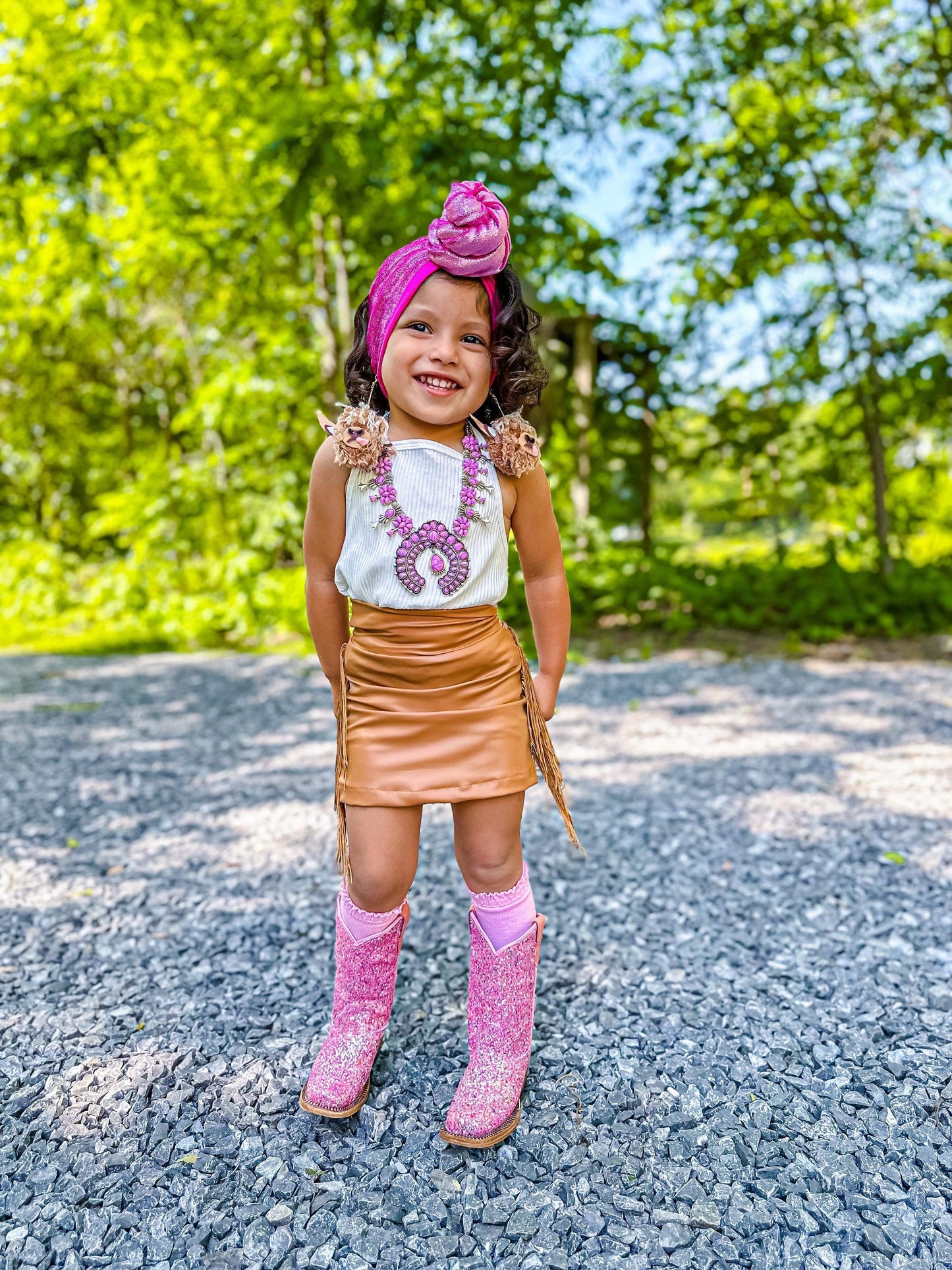 Pink Mermaid Tanner Mark Boots