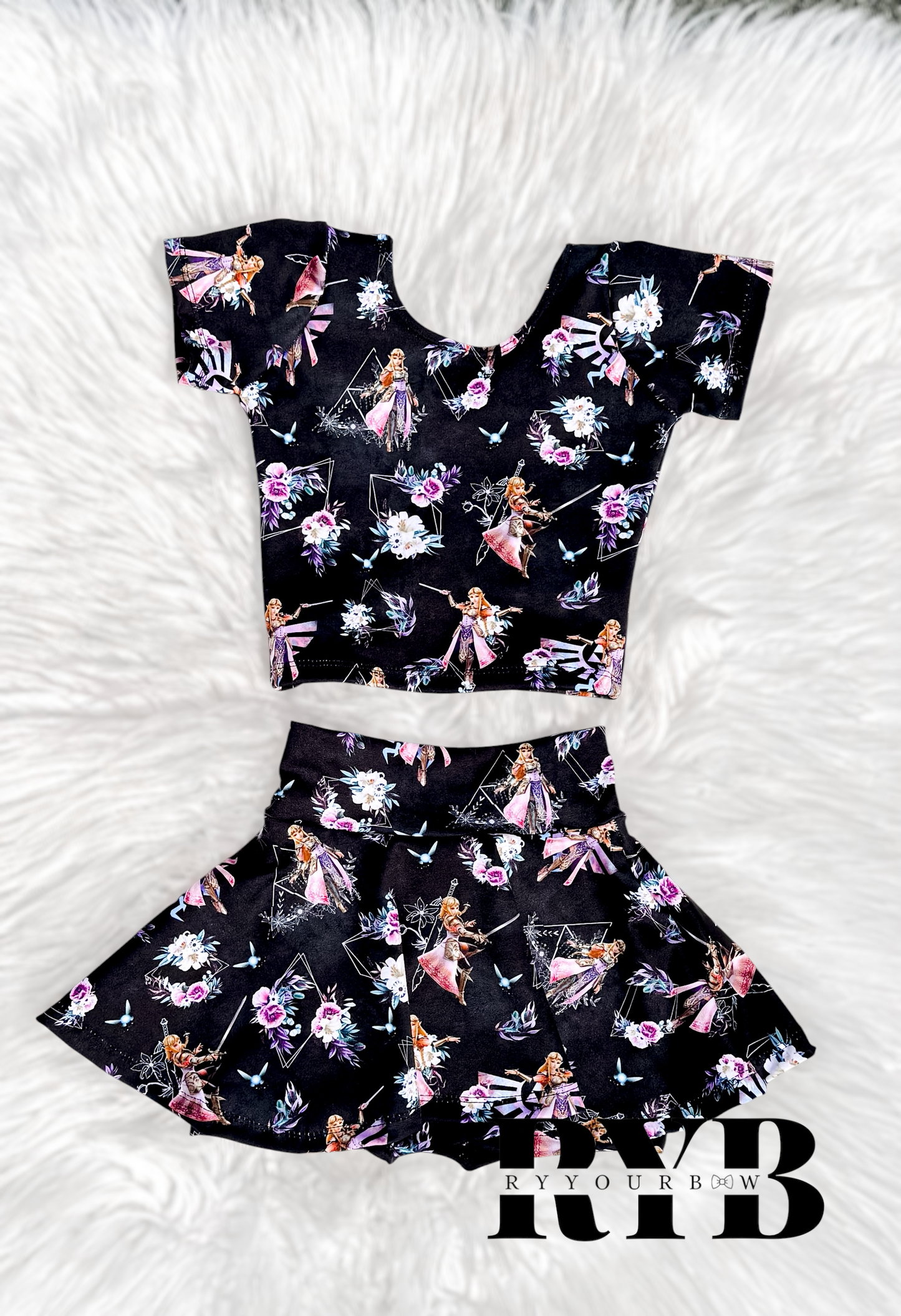 Custom Top & Skirt Set