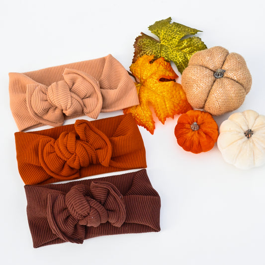 Fall Knotted Headwraps