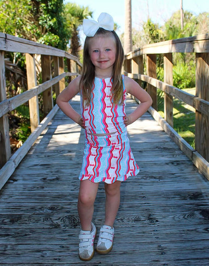Groovy Girl Yoga Skirt Set