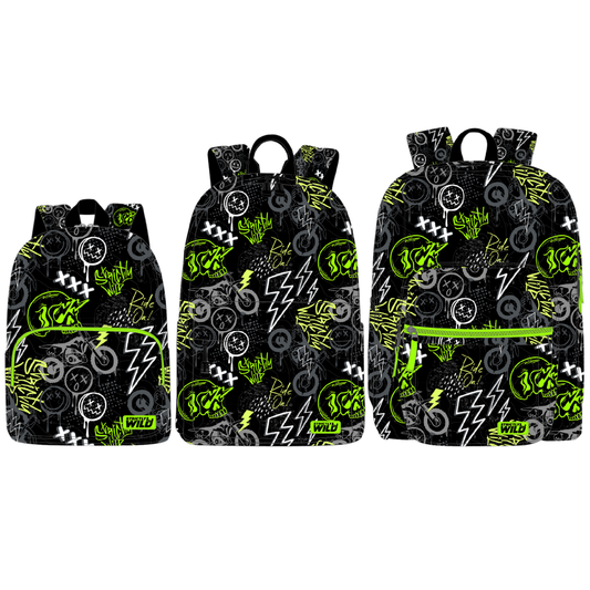Neon Ride On Backpacks