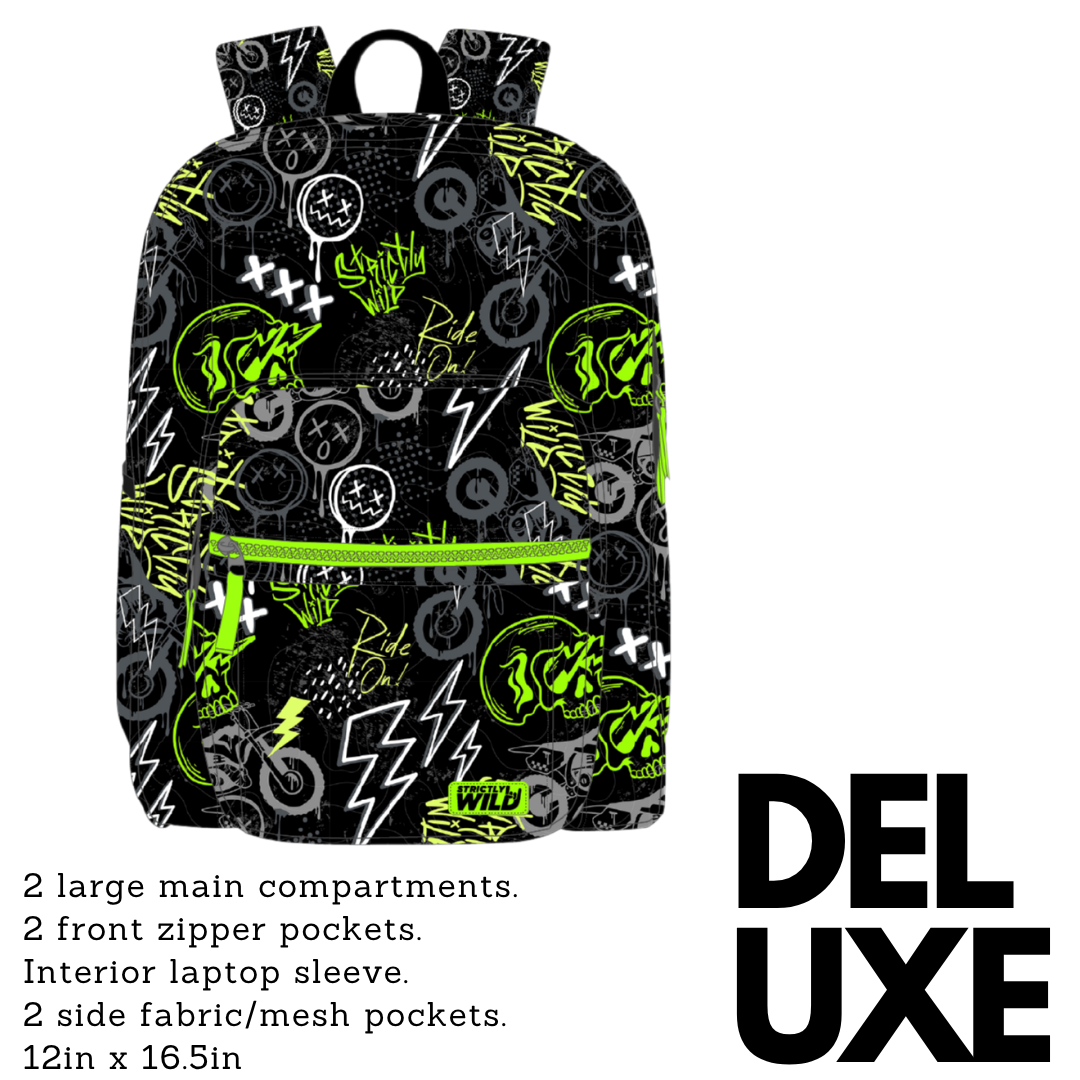 Neon Ride On Backpacks