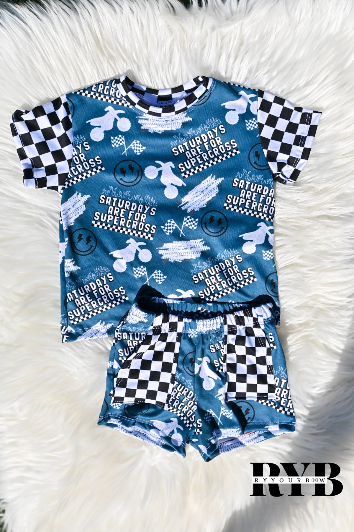 Custom Kids Casual Crew Set