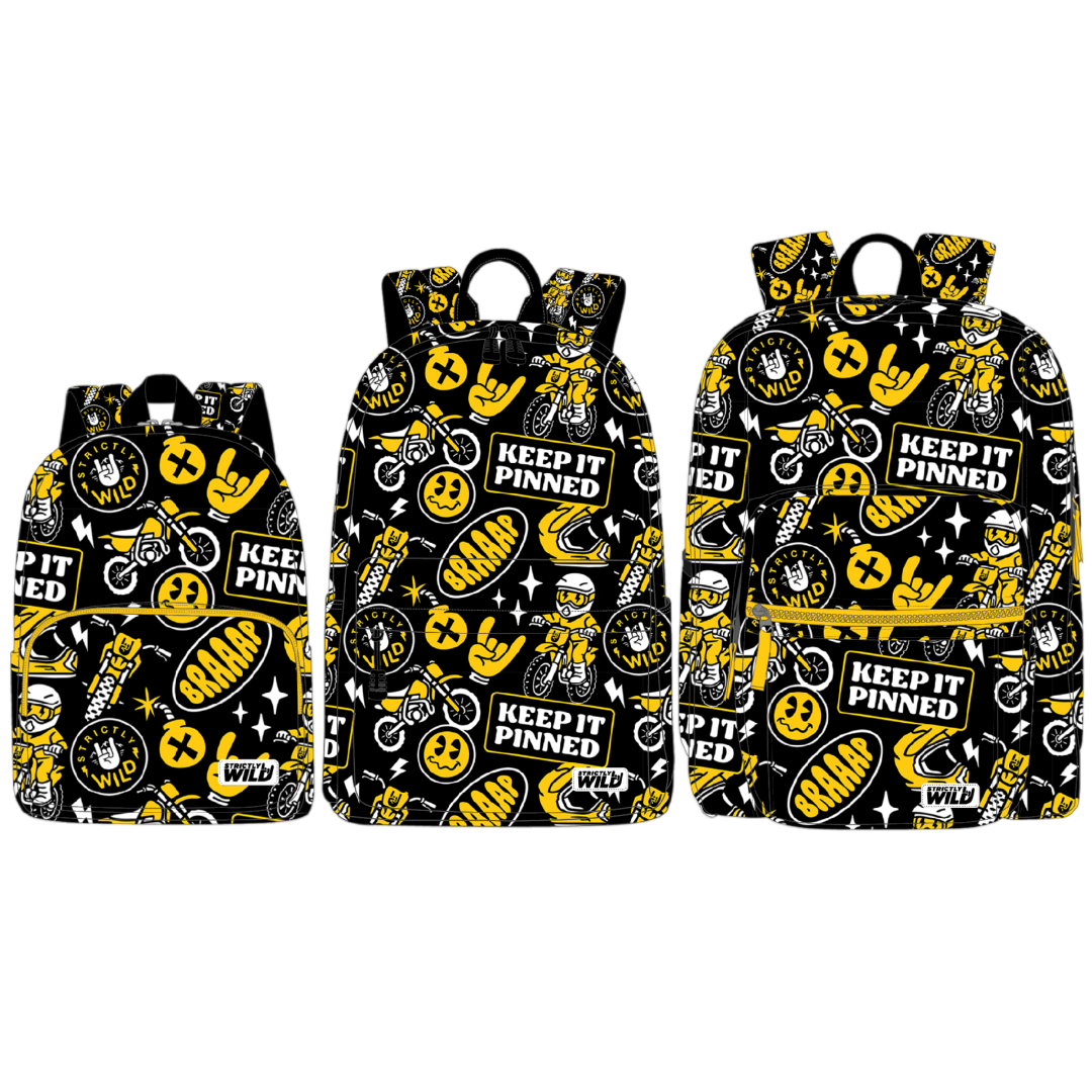 Keep It Pinned Backpacks