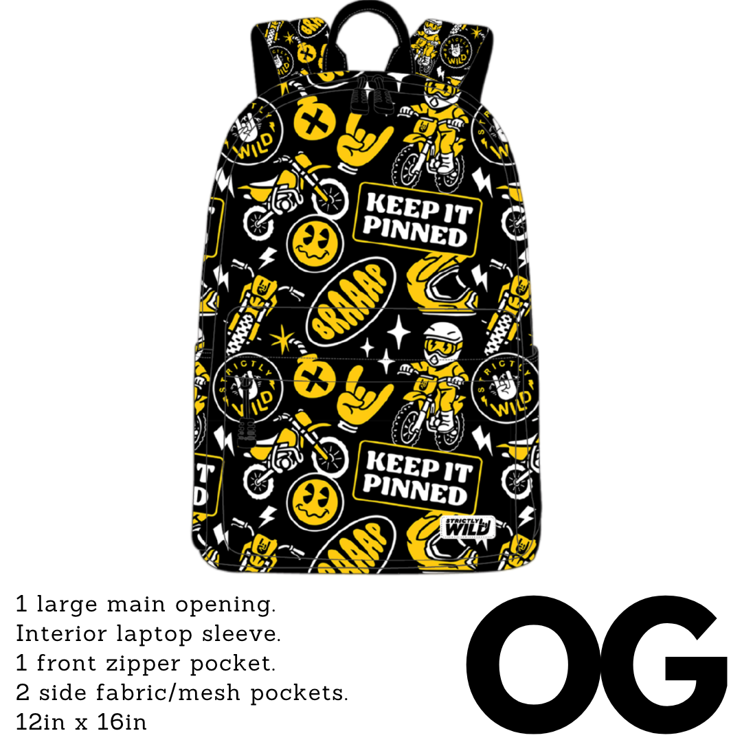 Keep It Pinned Backpacks