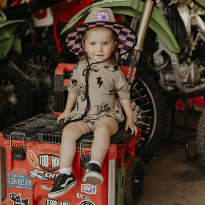 Dusty Ripper Bubble Romper