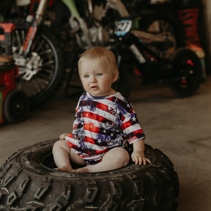 All American Ripper Bubble Romper