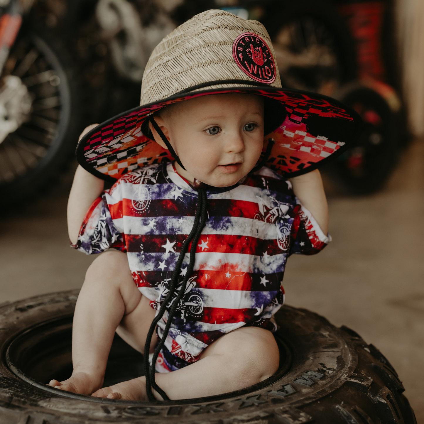 All American Ripper Bubble Romper
