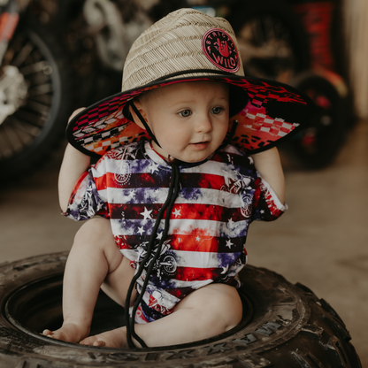 All American Ripper Bubble Romper