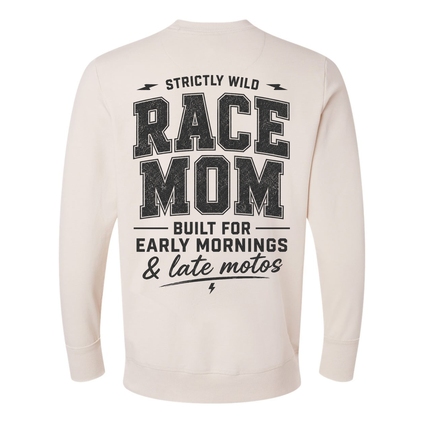 Race Mom Vintage Crewneck / PREORDER: est shipping October 28 - Nov 18