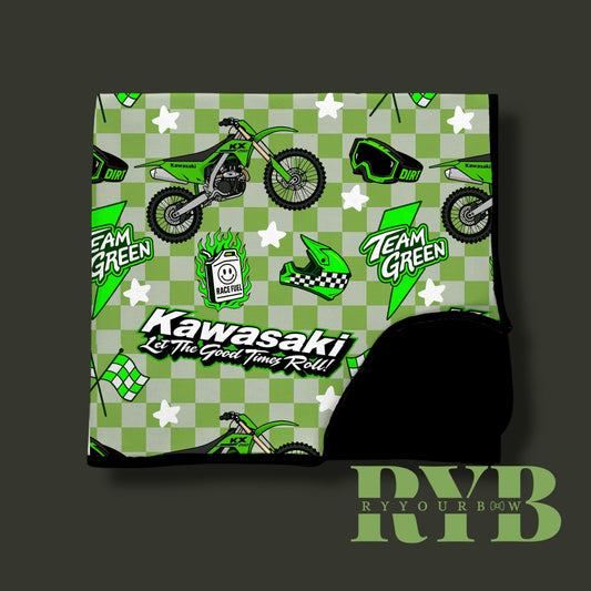 Team Green Bamboo Double Sided Blanket RTS