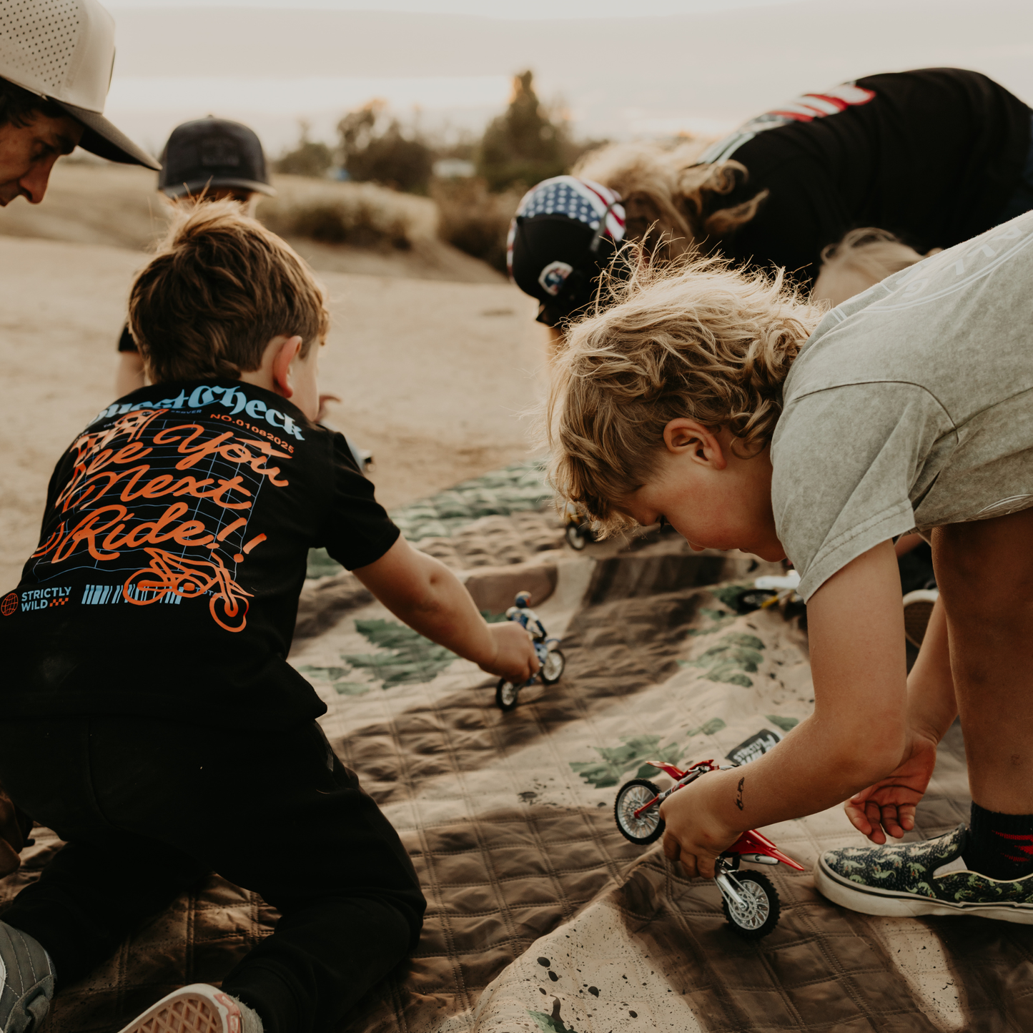 Double Sided Motocross Track Mat / PREORDER: shipping AUG 3 - AUG 14