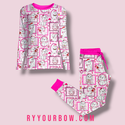 Merry Meowmas Adult Pajama Set *PREORDER*
