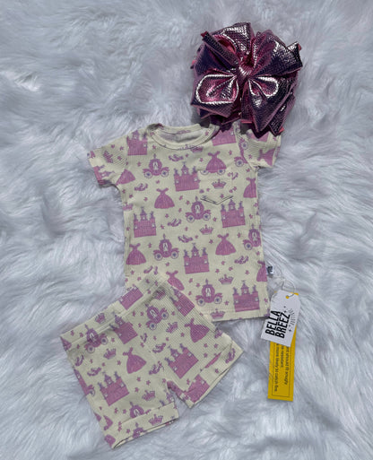 Princess Bamboo Short Set