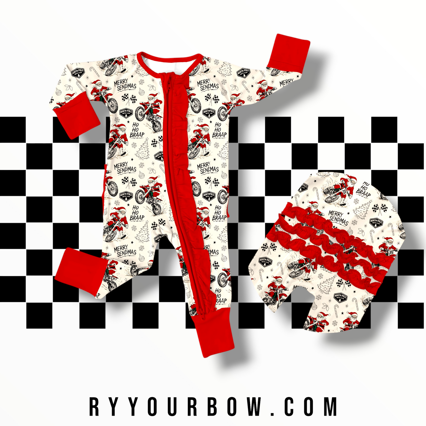 BRAAAPMAS Ruffled Zippy *PREORDER*