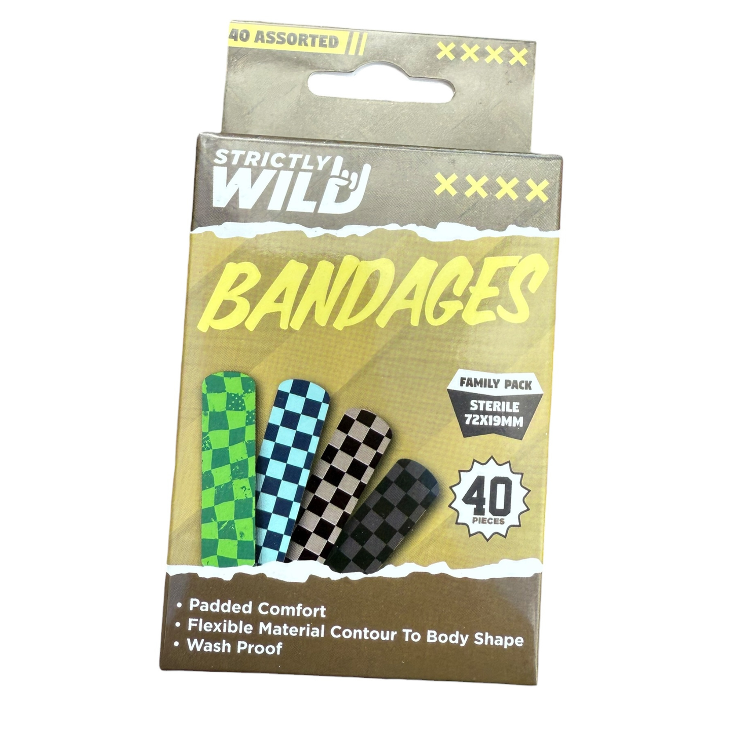 Checkered Racer Bandaids