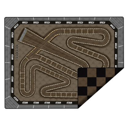 Double Sided Supercross Track Mat / PREORDER: shipping AUG 3 - AUG 14