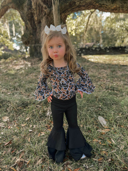 Basic but Bold Double Bell Bottoms