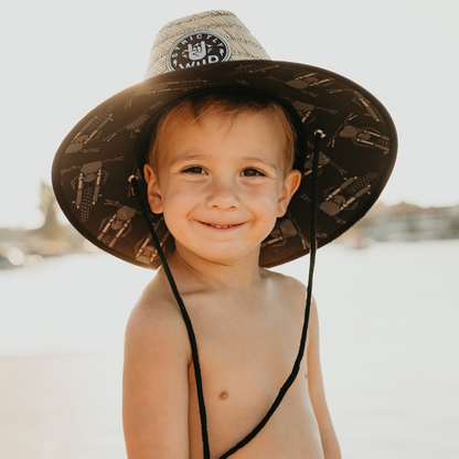 Dirt Bike District Straw Hat