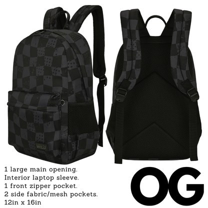 Stealth Checker Backpacks