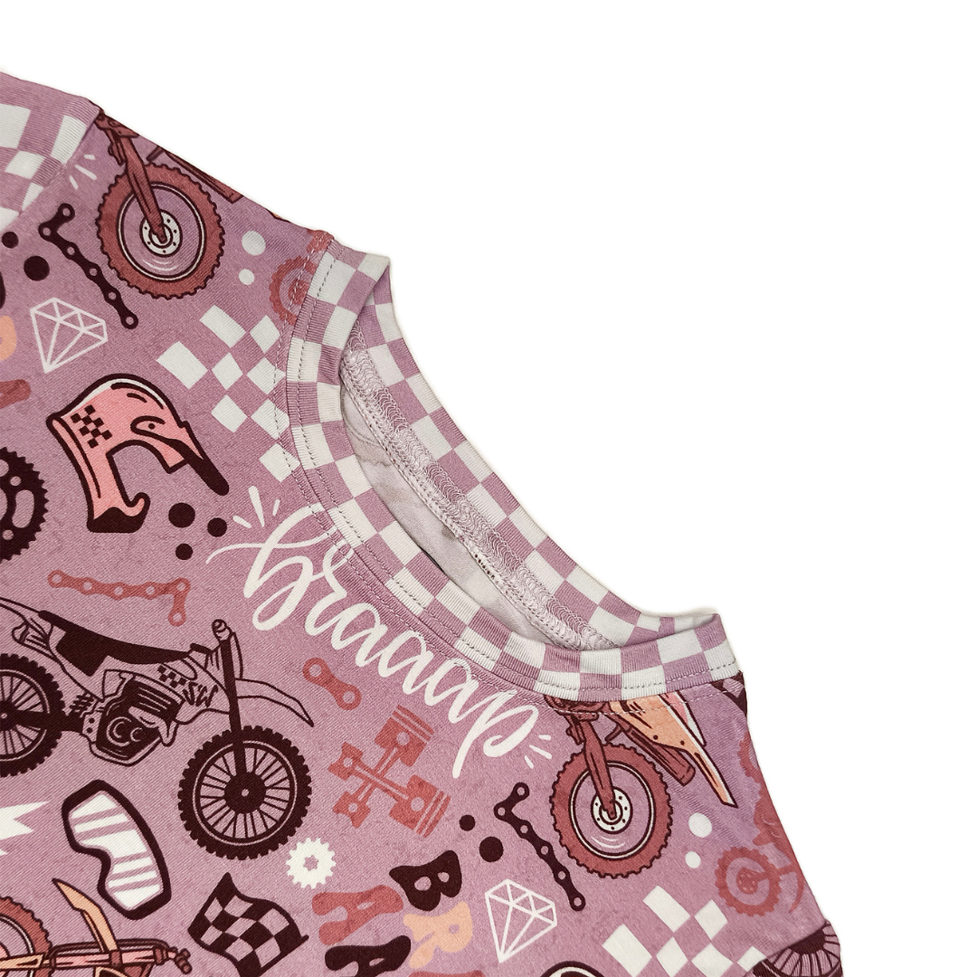 Braaap Like A Girl 2 Piece Pajamas