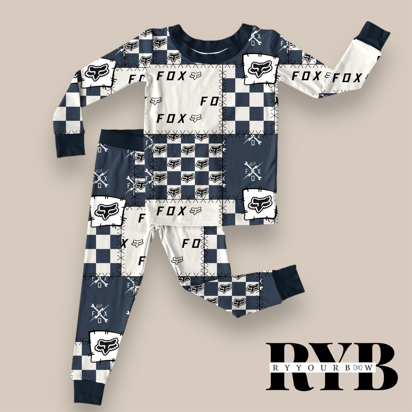 Checkered Racing 2 Piece Set PRE-ORDER