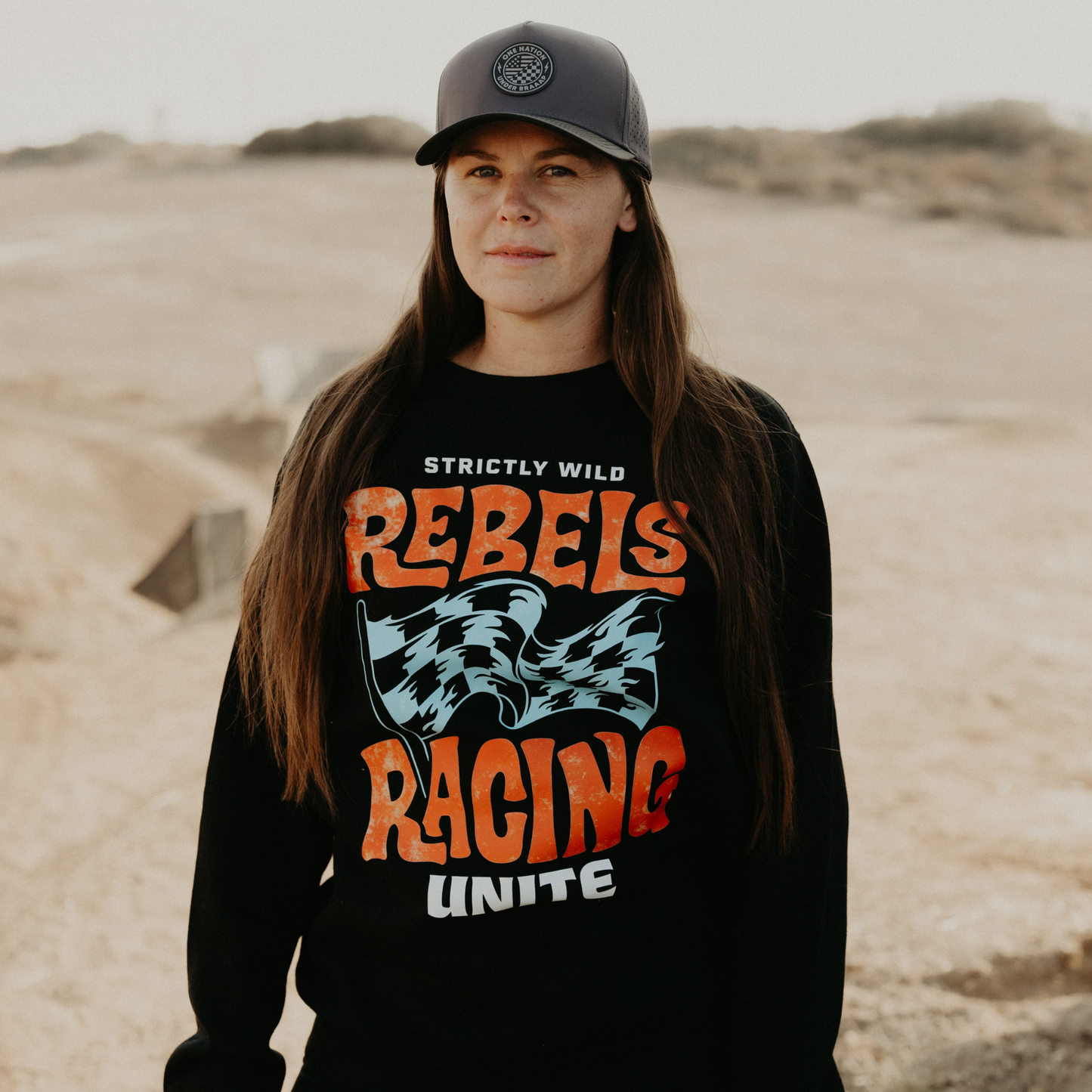 Racing Rebels Crewneck Pullover / PREORDER: shipping October 28 - Nov 18