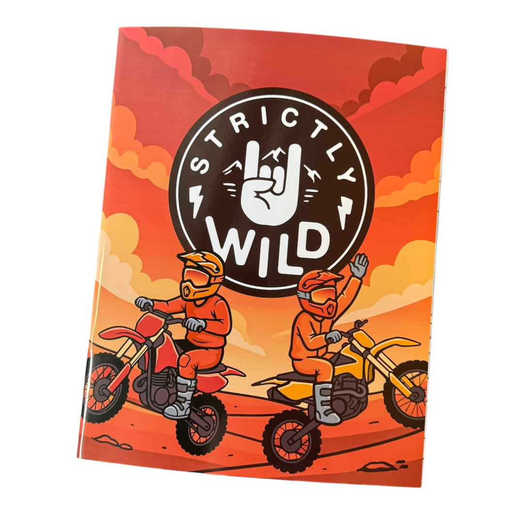 Dirt Bike Coloring Book