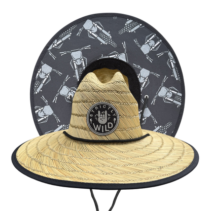 Dirt Bike District Straw Hat
