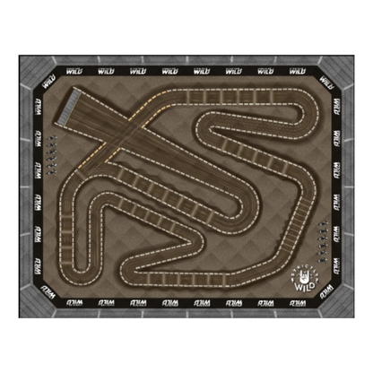 Double Sided Supercross Track Mat / PREORDER: shipping AUG 3 - AUG 14