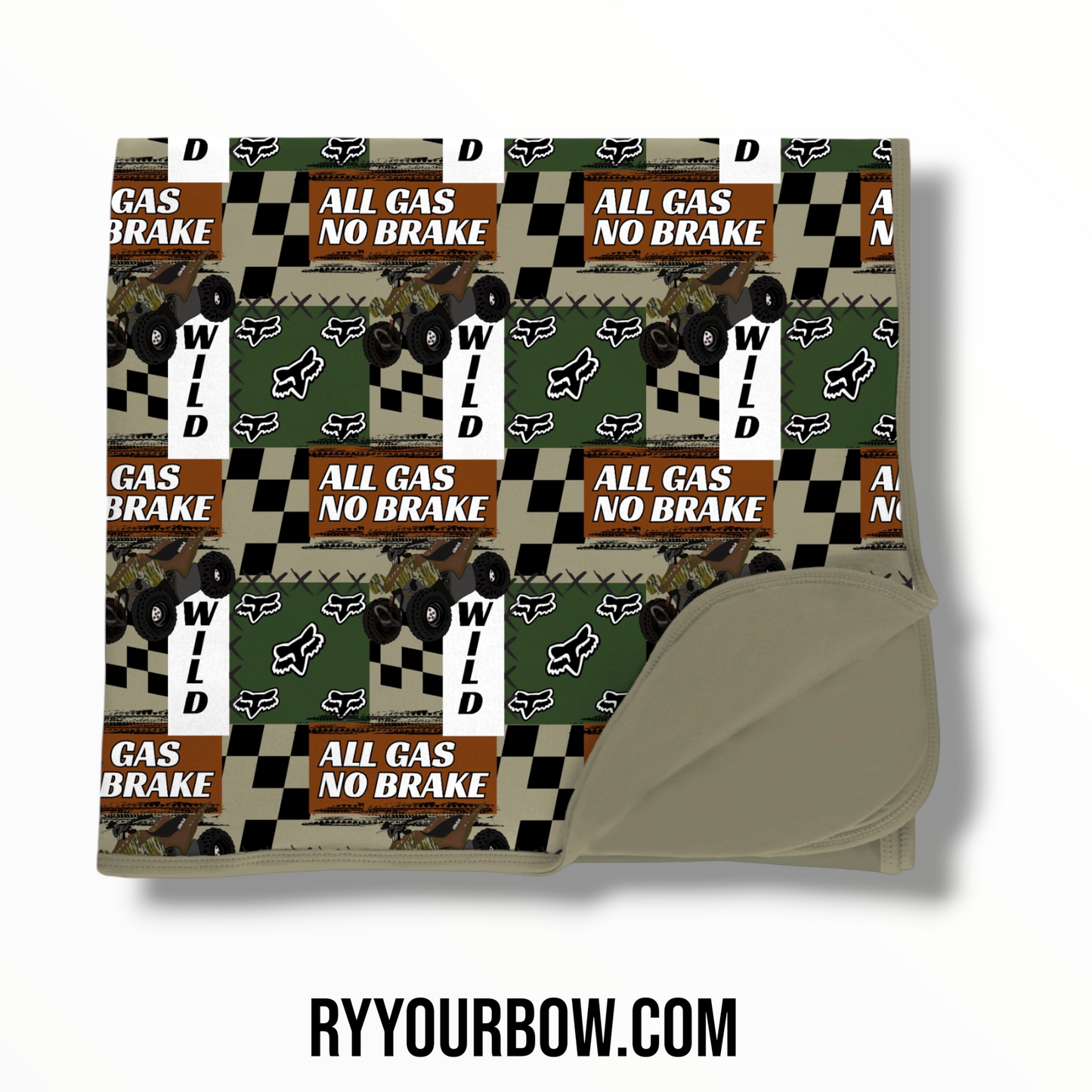 All Gas No Break Double Sided Blanket *PREORDER*