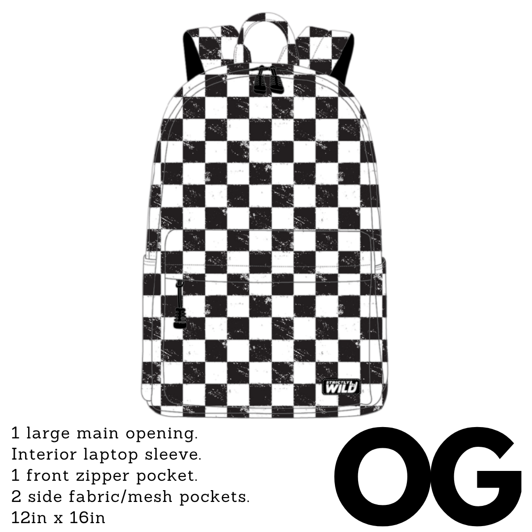 Classic Checker Backpacks