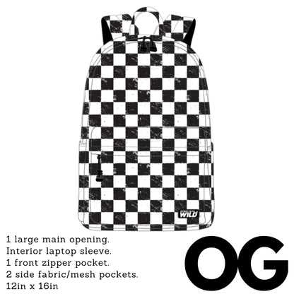 Classic Checker Backpacks