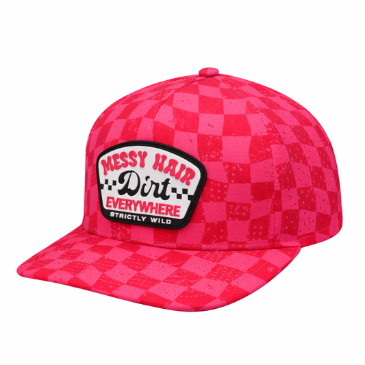 Messy Hair Dirt Everywhere Snapback