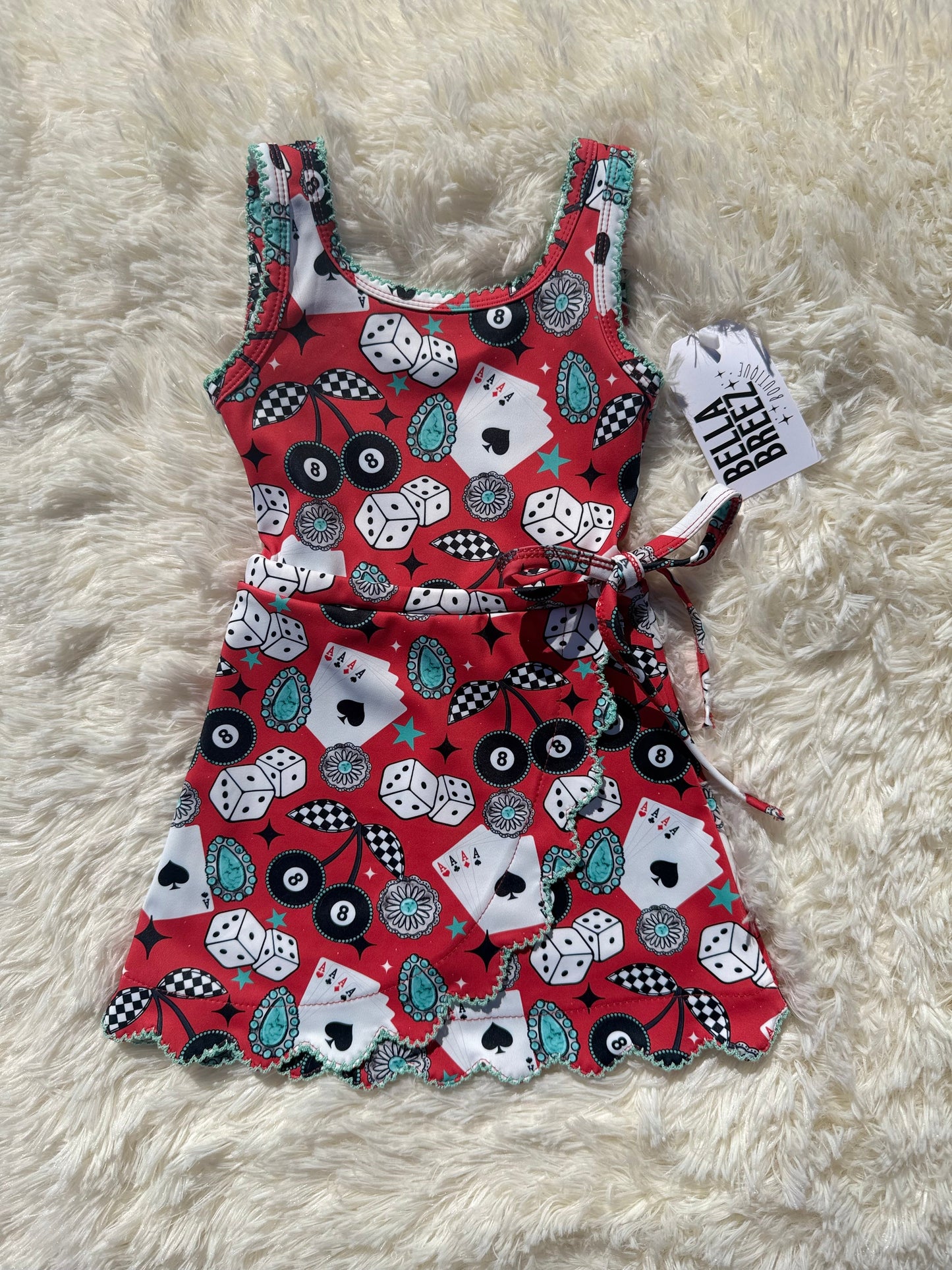 Cowgirl Luck Athletic Dress