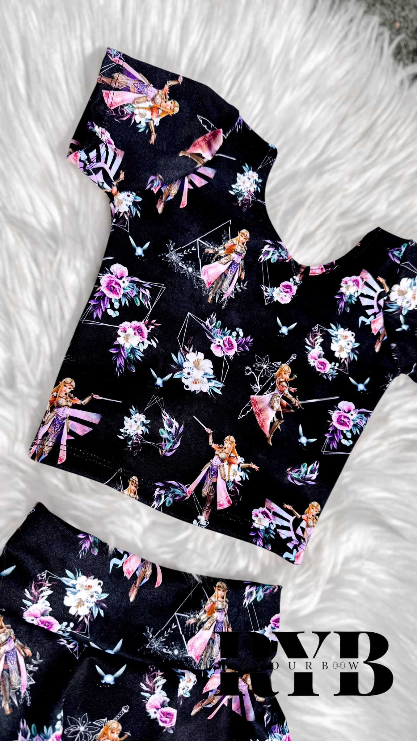 Custom Top & Skirt Set